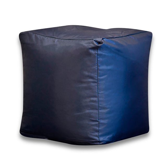 фото Бескаркасный пуф-куб dreambag куб one size, оксфорд, темно-синий