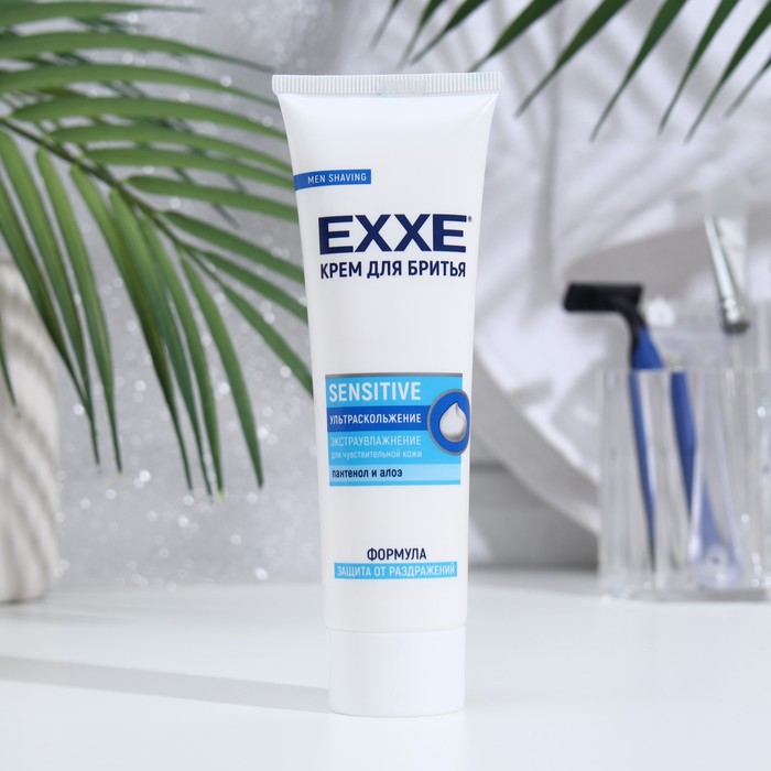 фото Крем для бритья exxe sensitive для чувствительной кожи, 100 мл