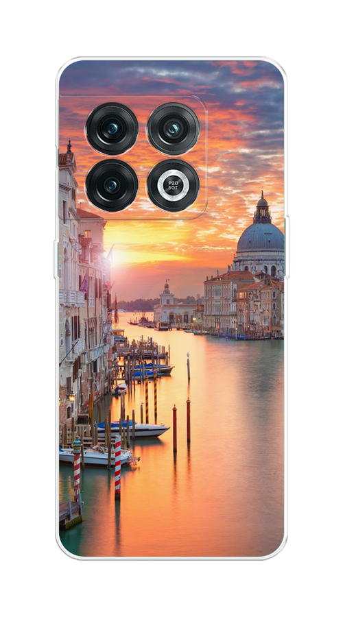 

Чехол на OnePlus 10 Pro 5G "Восход 11", Розовый;оранжевый, 152150-2