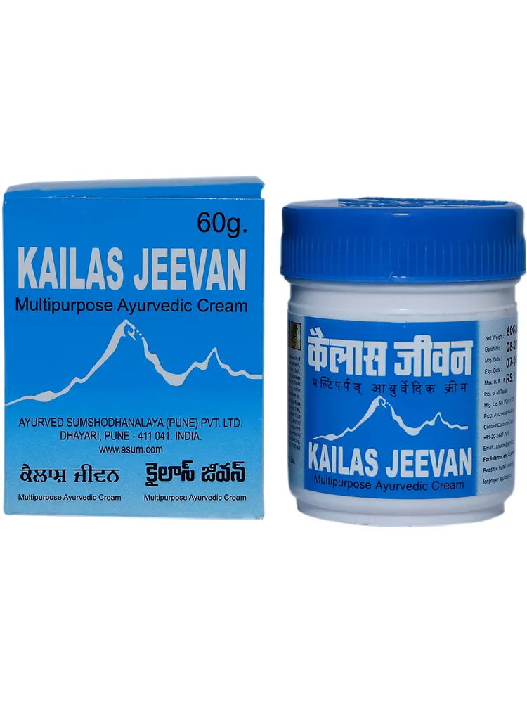 

Крем Kailas Jeevan против ожогов, воспалений и порезов, 60 г