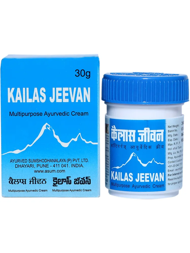 

Крем Kailas Jeevan против ожогов, воспалений и порезов, 30 г