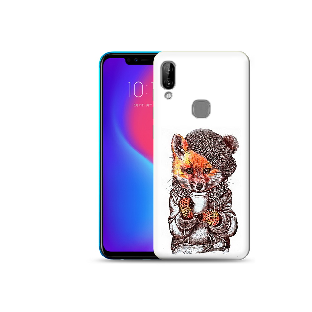

Чехол MyPads Tocco для Lenovo S5 Pro лиса в шапке, Tocco