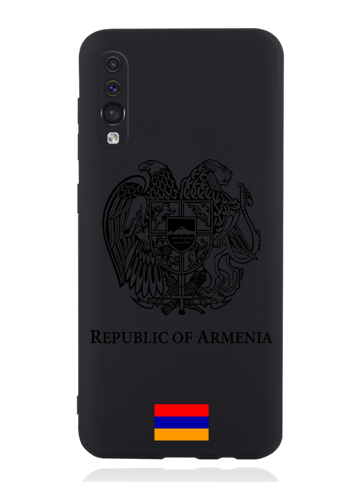 

Чехол SignumCase Samsung Galaxy A50 Черный лаковый Герб Армении, Samsung Galaxy A50 Черный лаковый Герб Армении