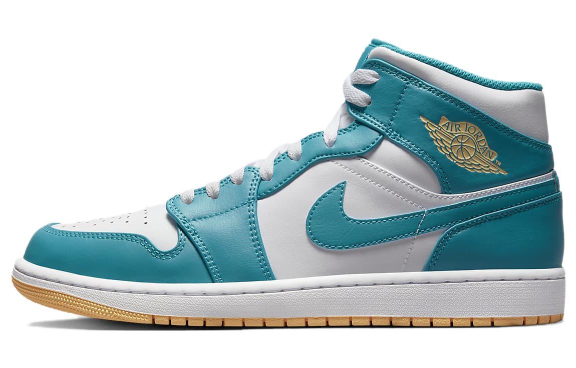 

Кеды унисекс Jordan Air Jordan 1 Mid белые 42 EU, Белый, Air Jordan 1 Mid