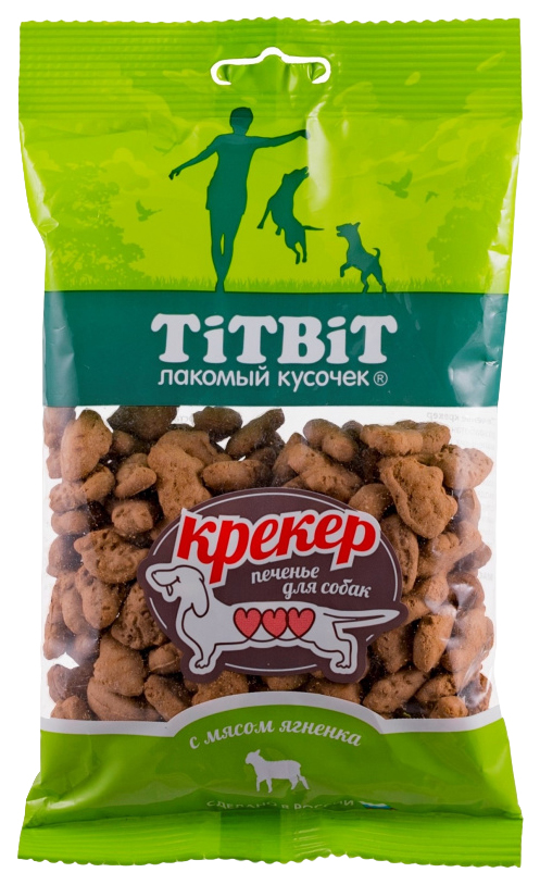 

Лакомство для собак TitBit Крекер с мясом ягненка, 2 шт по 100 г