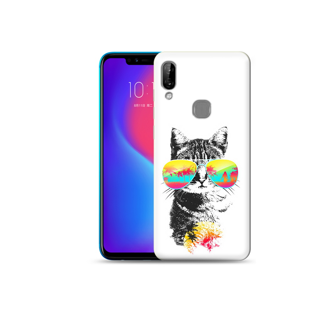 

Чехол MyPads Tocco для Lenovo S5 Pro крутой кот, Прозрачный, Tocco