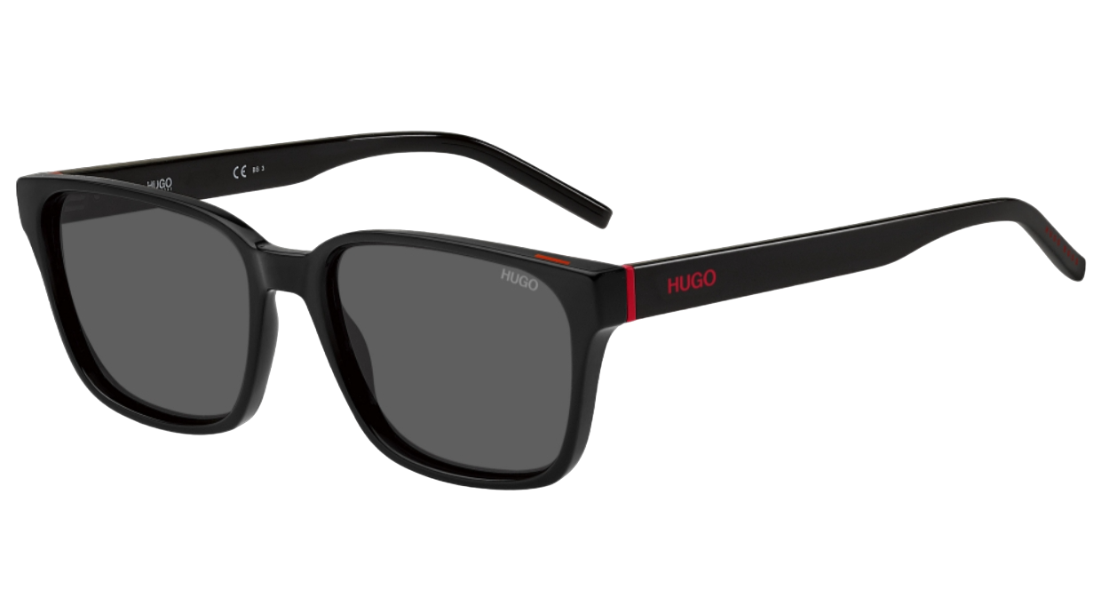 

Солнцезащитные очки мужские HUGO BOSS HUG-20439480757IR черные, HUG-20439480757IR