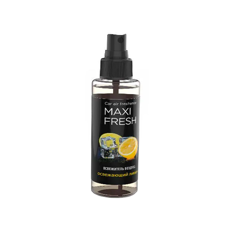

Ароматизатор аэрозольный MaxiFresh Освежающий лимон SMF-2, Прозрачный