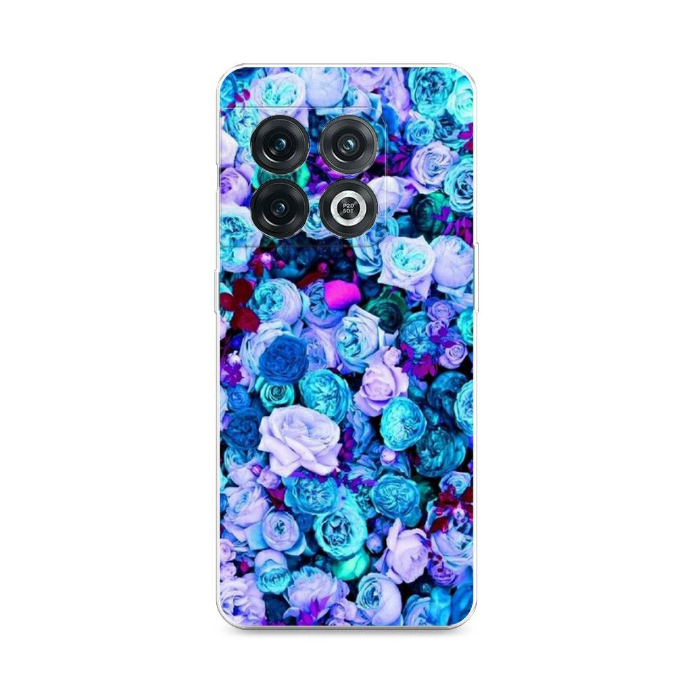 

Чехол на OnePlus 10 Pro 5G "Цветочный ковер", Фиолетовый, 152150-2