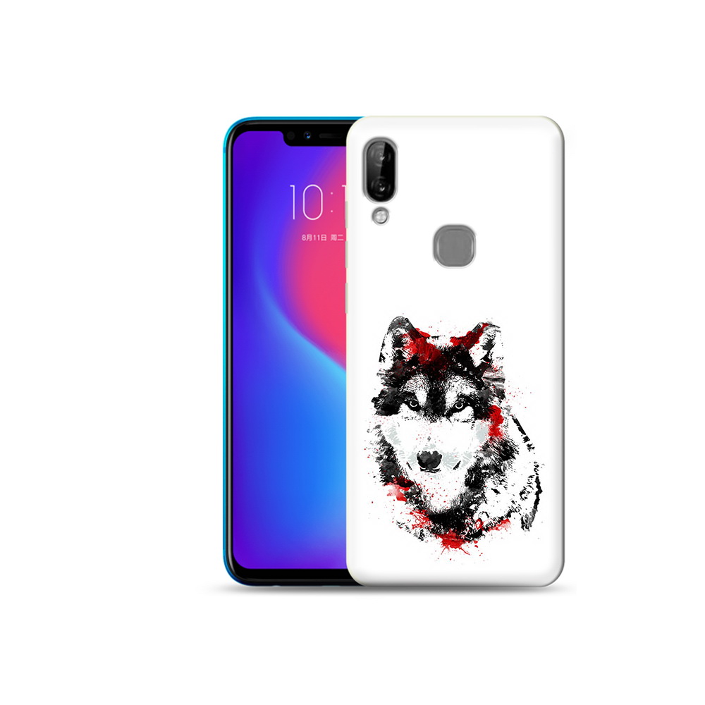 

Чехол MyPads Tocco для Lenovo S5 Pro кровавый волк, Прозрачный, Tocco