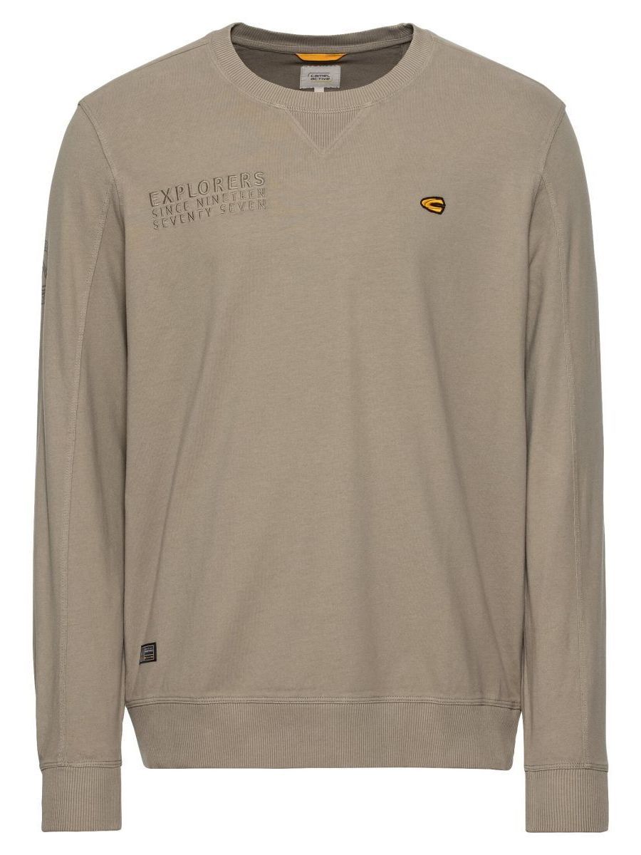 

Свитшот мужской Camel Active 409445-3W27 хаки XL, 409445-3W27