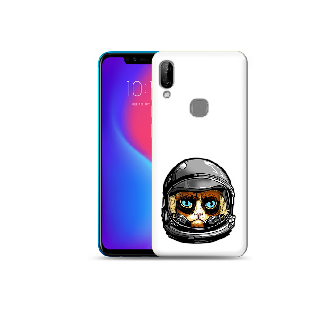 

Чехол MyPads Tocco для Lenovo S5 Pro кот космонавт, Прозрачный, Tocco