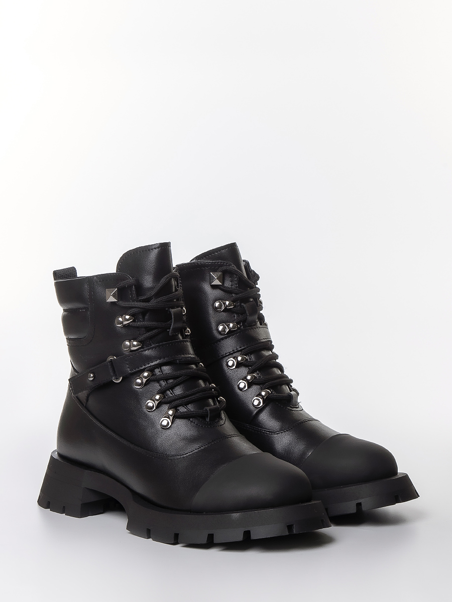 фото Ботинки женские color me 121894-6 black черные 40 ru