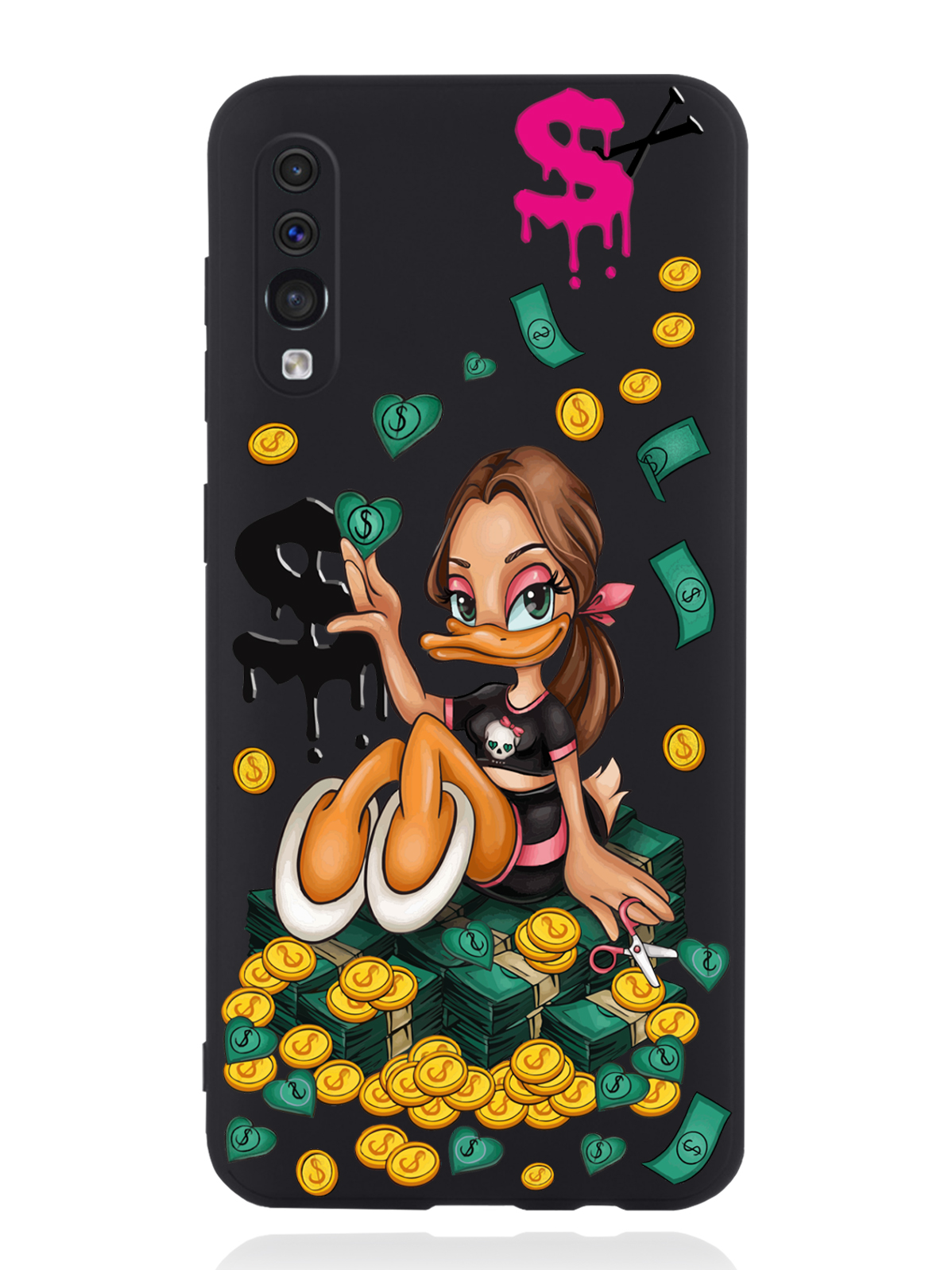 Чехол MustHaveCase Samsung Galaxy A50 Уточка Девочка