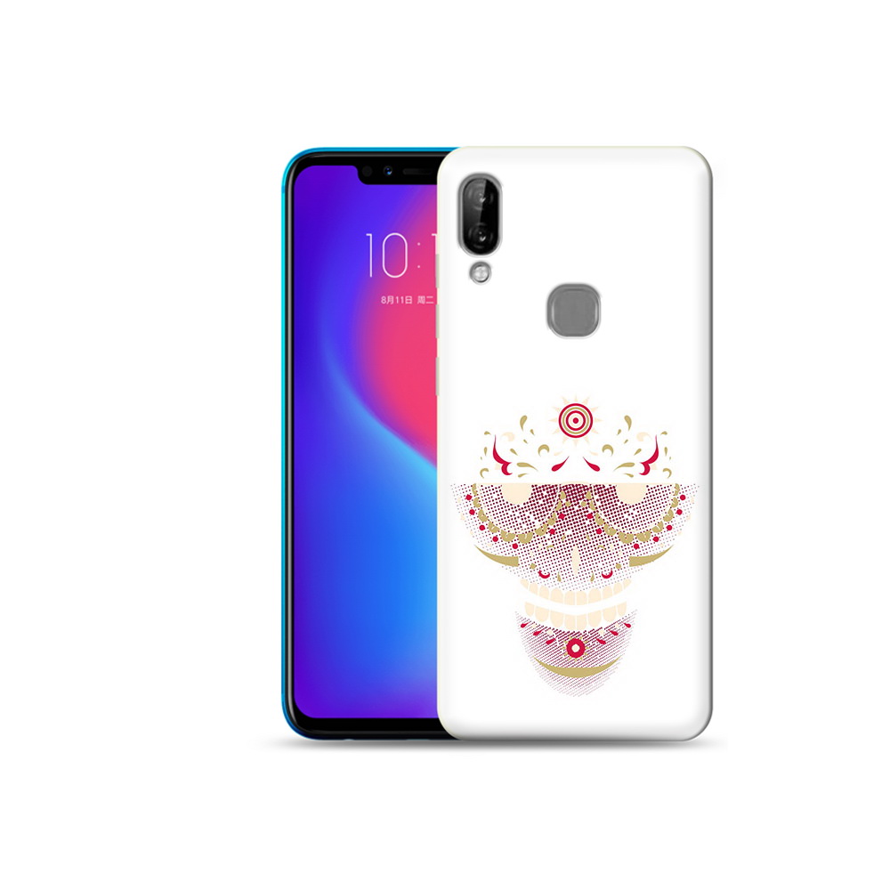 Чехол MyPads Tocco для Lenovo S5 Pro карнавальный скелет абстракция