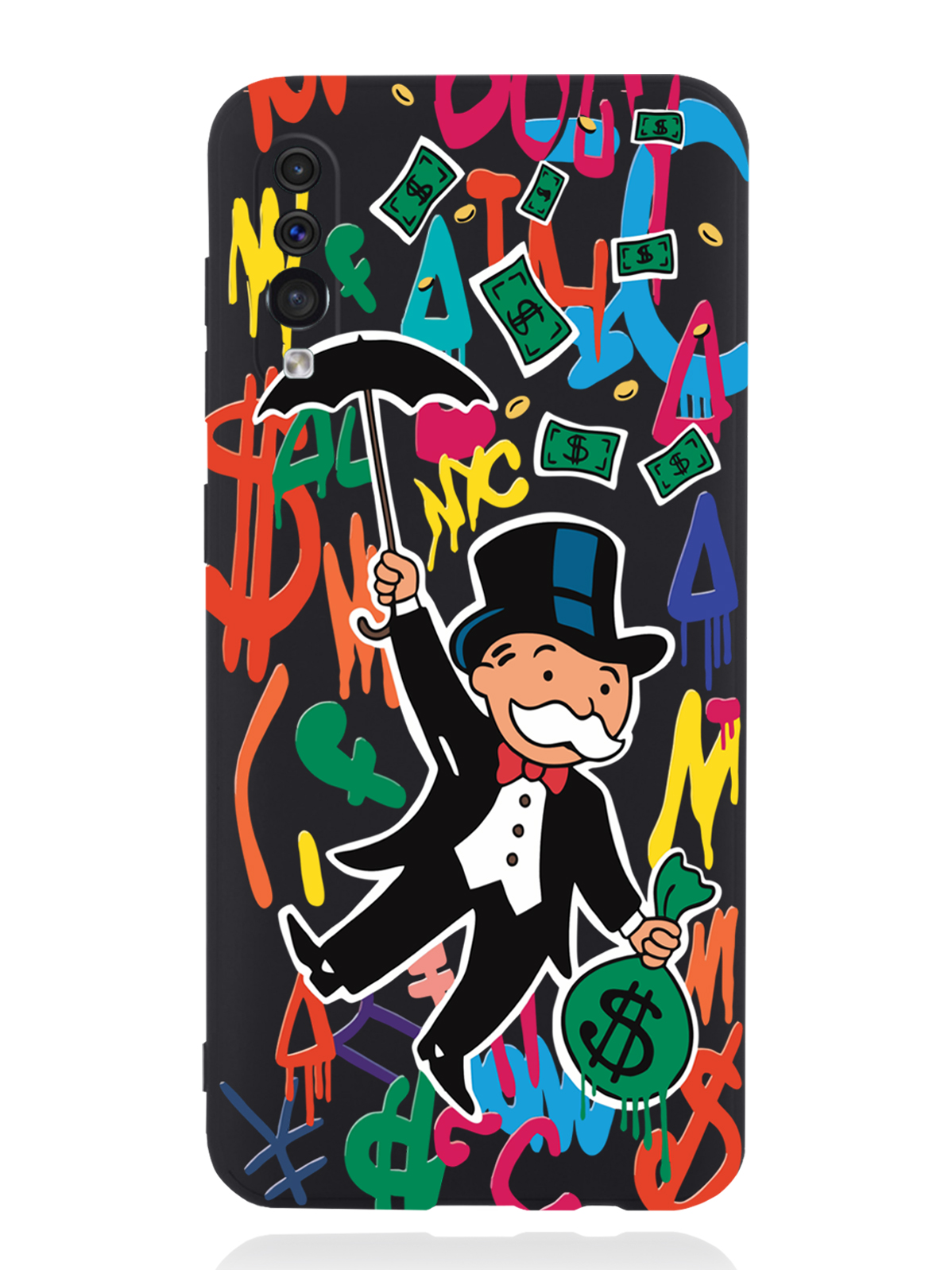 

Чехол MustHaveCase Samsung Galaxy A50 Rich uncle PennyBags/Богатенький дядюшка толстосум, Оранжевый;черный, Samsung Galaxy A50 Rich uncle PennyBags/Богатенький дядюшка толстосум