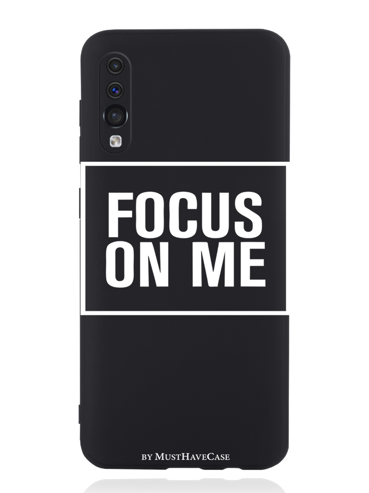 

Чехол MustHaveCase Samsung Galaxy A50 Focus on me, Черный;белый, Samsung Galaxy A50 Focus on me