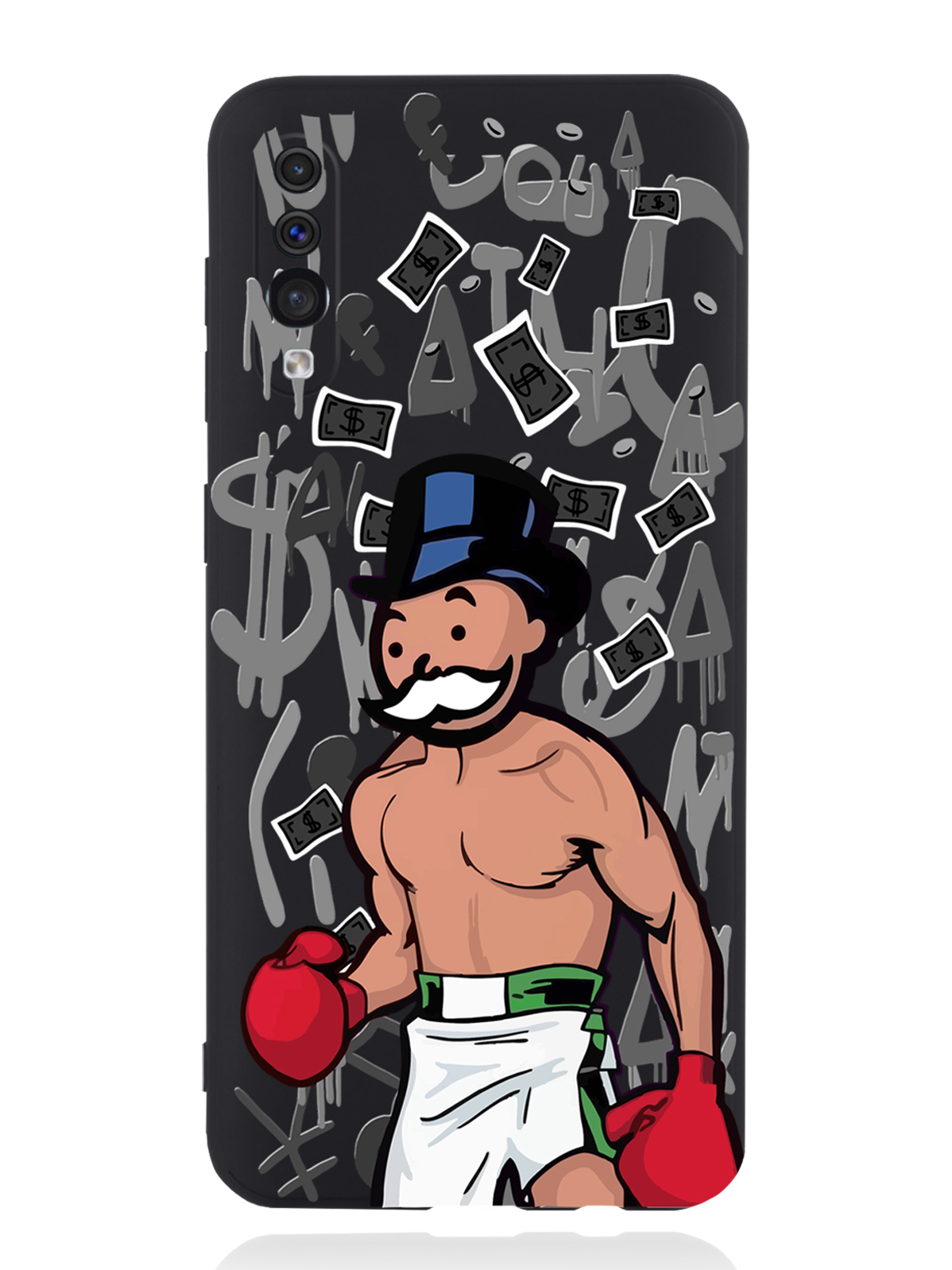 Чехол MustHaveCase Samsung Galaxy A50 Monopoly Boxing Монополия Боксер