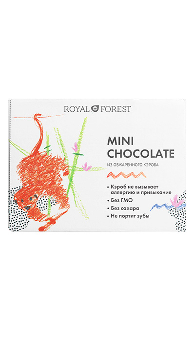 

Шоколад Royal Forest из необжаренного кэроба 30г