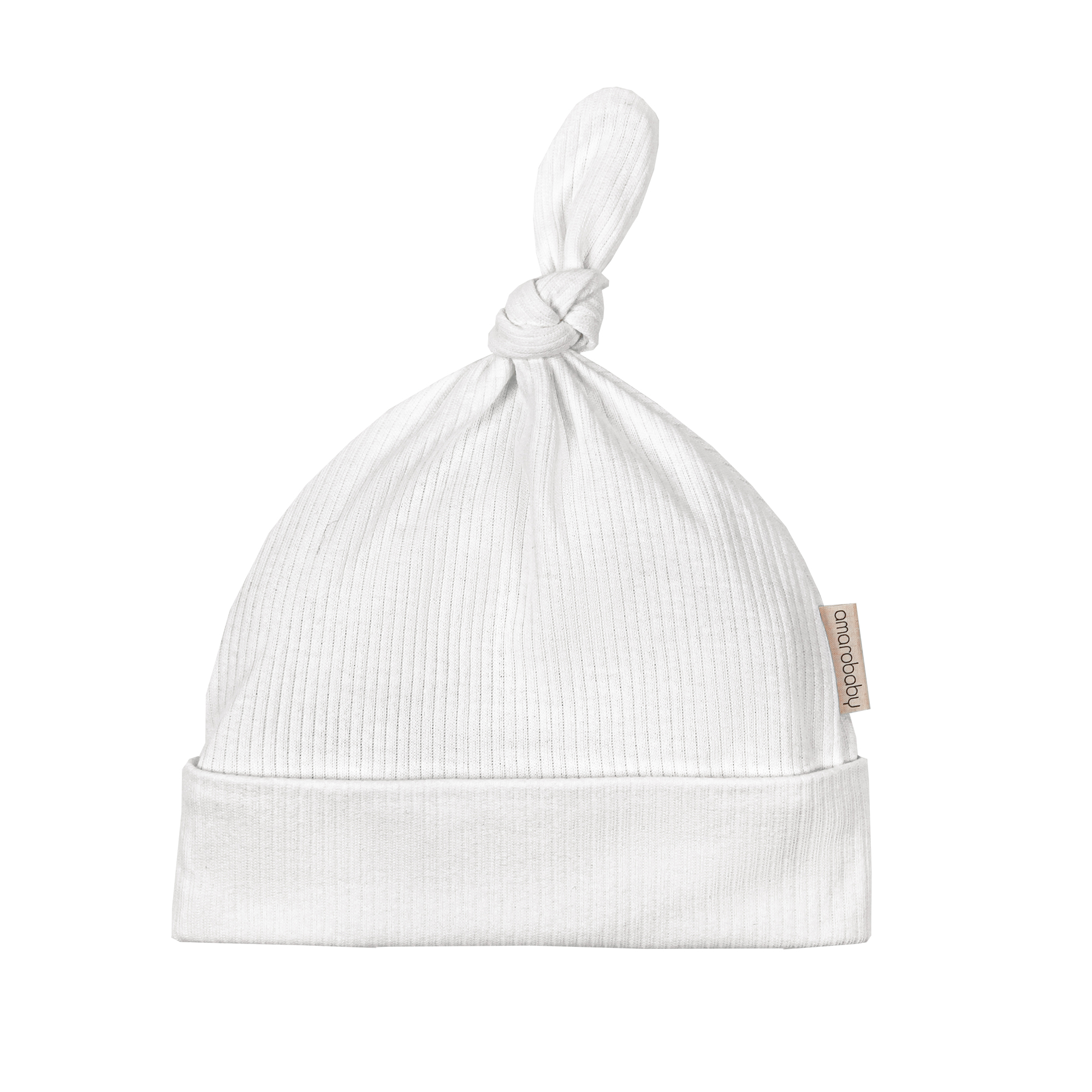 фото Чепчик детский amarobaby ab-od22-ne16fg цв. белый р. 40
