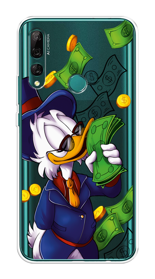 

Чехол на Huawei Y9 Prime 2019 "Scrooge McDuck with Money", Синий;зеленый;белый, 611950-6