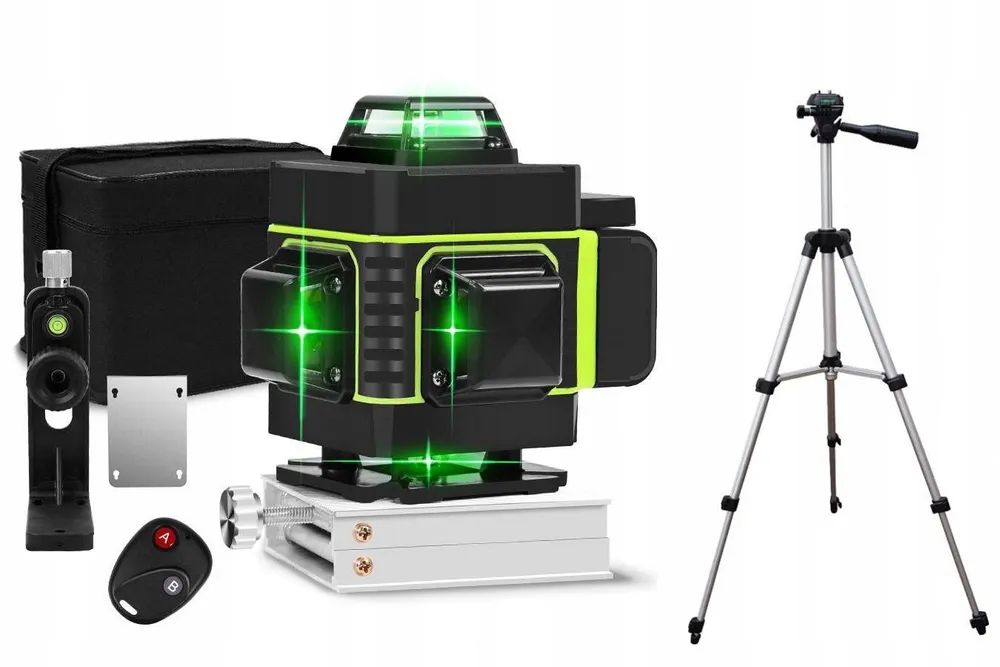 Лазерный уровень HilDA 4D 16 Линий Зеленый луч