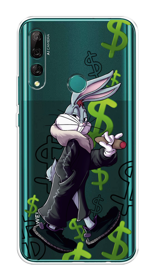 

Чехол на Huawei Y9 Prime 2019 "Rich Bugs Bunny", Зеленый;черный;голубой, 611950-6