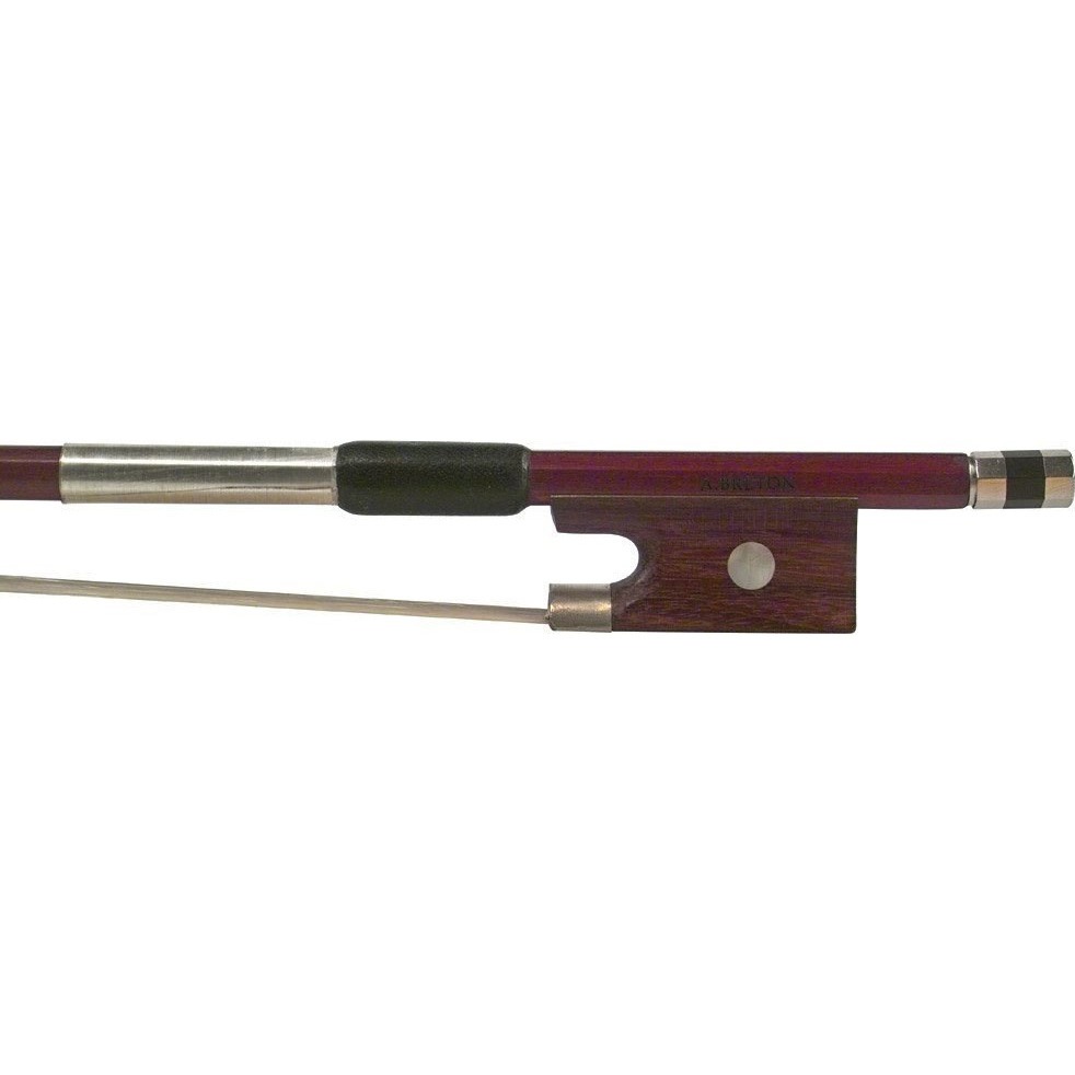 фото Cмычок для скрипки 1/2 anton breton ab-110rs brazilwood student violin bow 1/2 rose