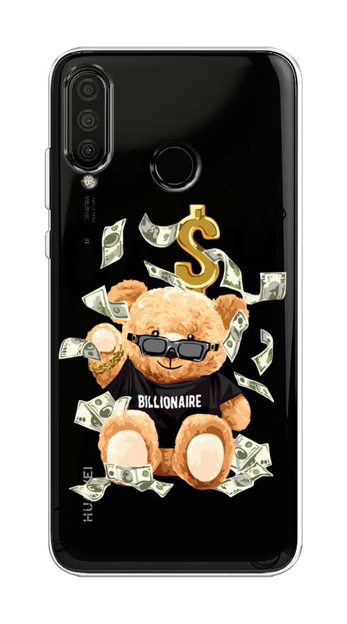 

Чехол на Huawei P30 Lite "Big cash", Черный;серый;бежевый, 67950-6
