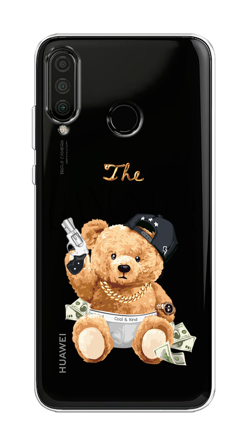 

Чехол на Huawei P30 Lite "The Gangster", Бежевый;серый;черный, 67950-6
