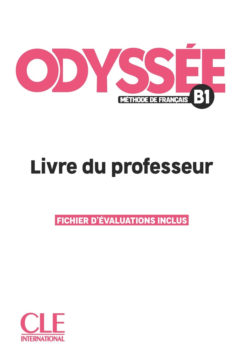 

Odysse Niveau B1 Guide pdagogique
