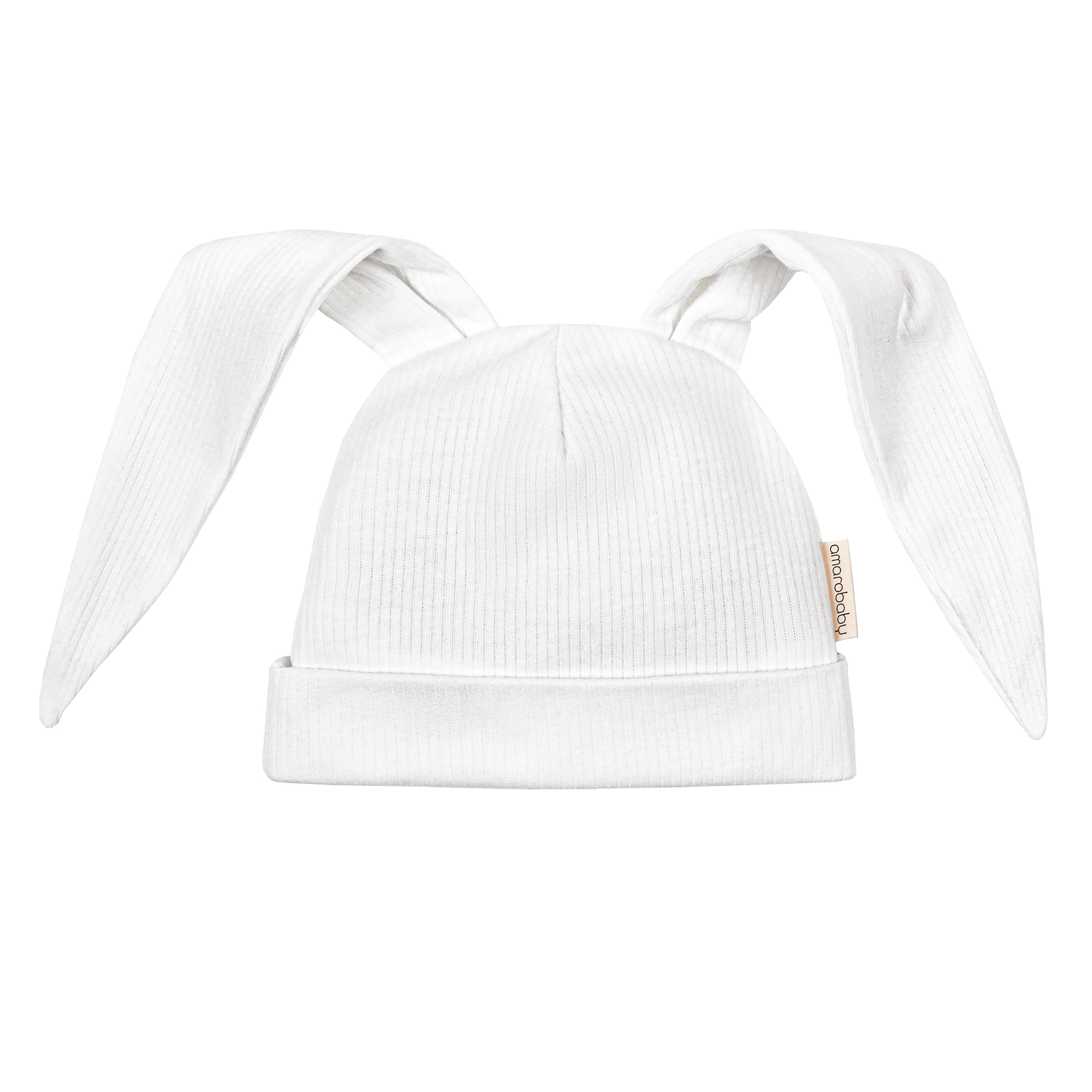 фото Чепчик детский amarobaby ab-od22-ne16fbu цв. белый р. 46