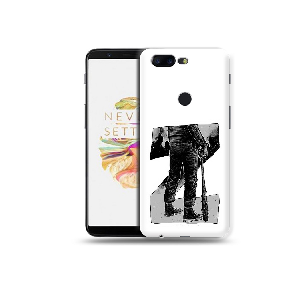 

Чехол MyPads Tocco для OnePlus 5T воин черно белый, Tocco