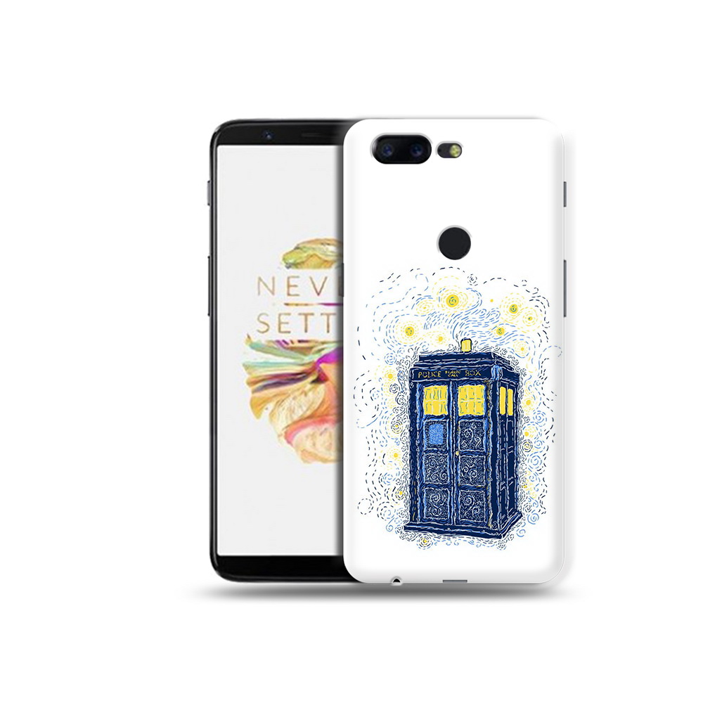 

Чехол MyPads Tocco для OnePlus 5T будка рисунок, Прозрачный, Tocco
