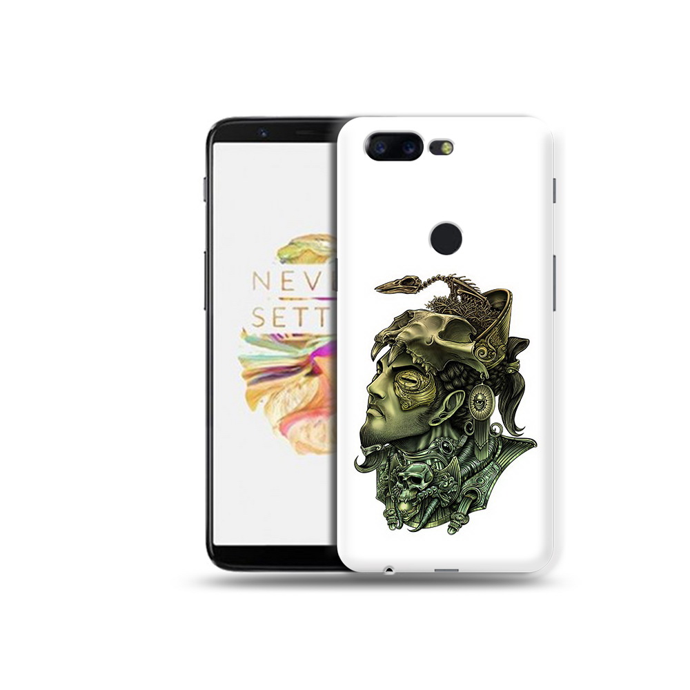 

Чехол MyPads Tocco для OnePlus 5T бронзовый воин, Прозрачный, Tocco