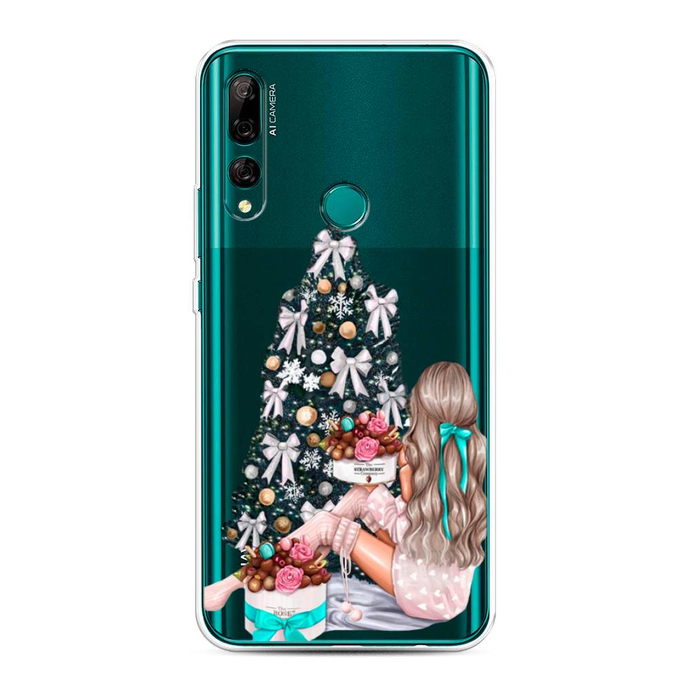 

Чехол на Huawei Y9 Prime 2019 "New Year", Зеленый;бежевый;голубой, 611950-5