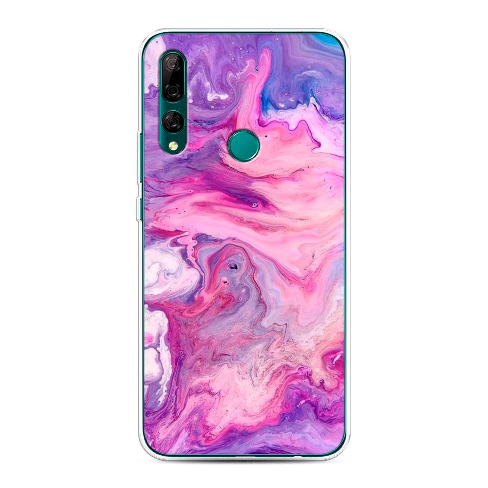 

Чехол на Huawei Y9 Prime 2019 "Нежно-розовая абстракция", Розовый, 611950-3