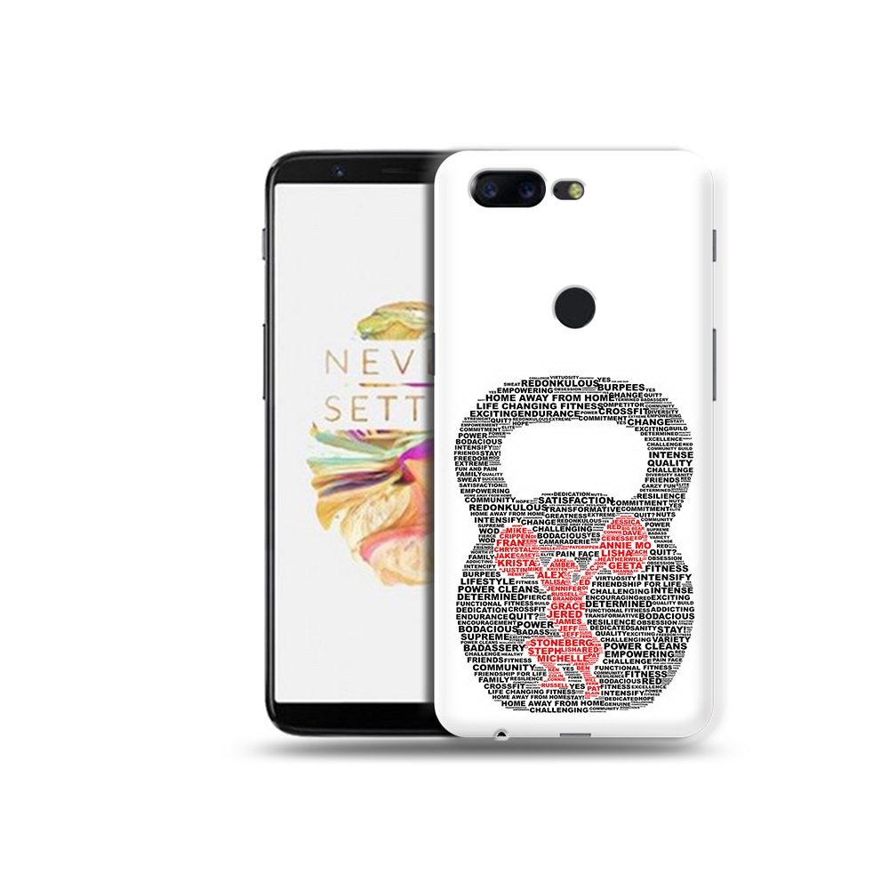 

Чехол MyPads Tocco для OnePlus 5T бодибилдинг гиря из слов, Прозрачный, Tocco