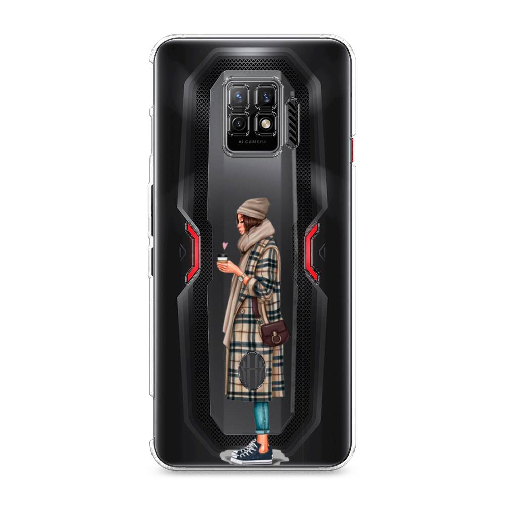 

Чехол на ZTE Nubia Red Magic 7 Pro "Утренний кофе", Коричневый;бежевый, 136050-6