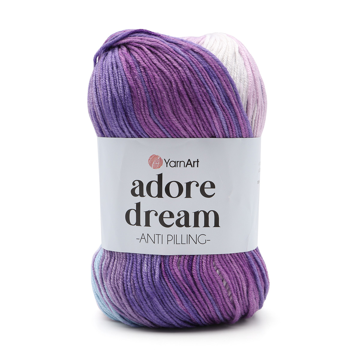 

Пряжа YarnArt 'Adore Dream', 100г, 280м (акрил антипиллинг) (1056 секционный), 5 мотков, Разноцветный