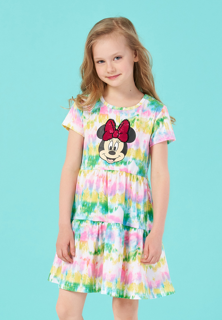 фото Платье детское minnie mouse ss21d31001244 разноцветный р.122