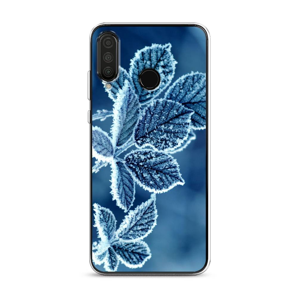 

Чехол на Huawei P30 Lite "Зима 6", Голубой;белый, 67950-2