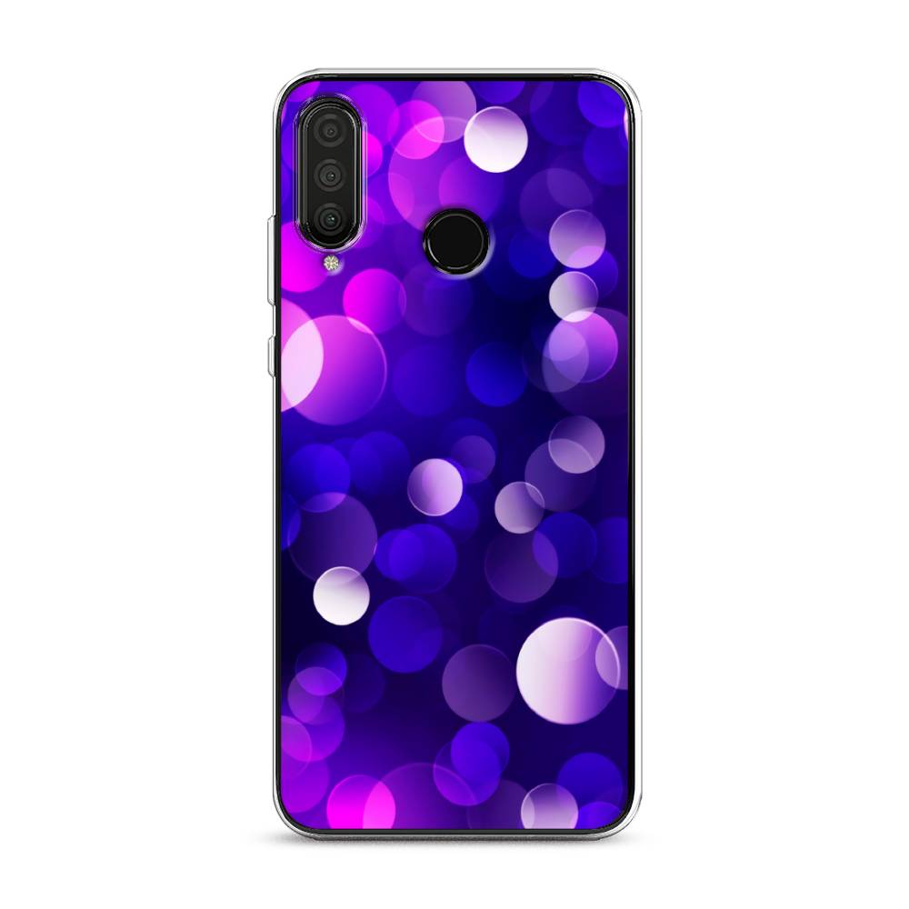 

Чехол на Huawei P30 Lite "Абстракция 27", Фиолетовый, 67950-3