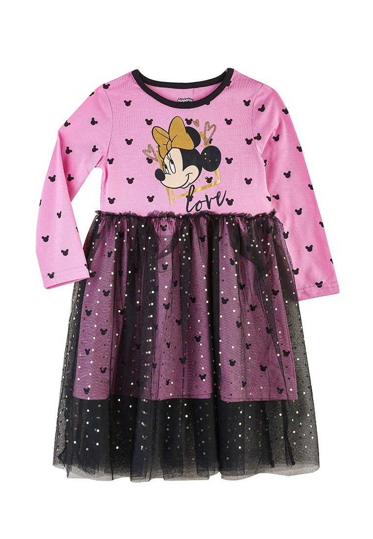 фото Платье детское minnie mouse aw21mm0053829 розовый/черный р.98