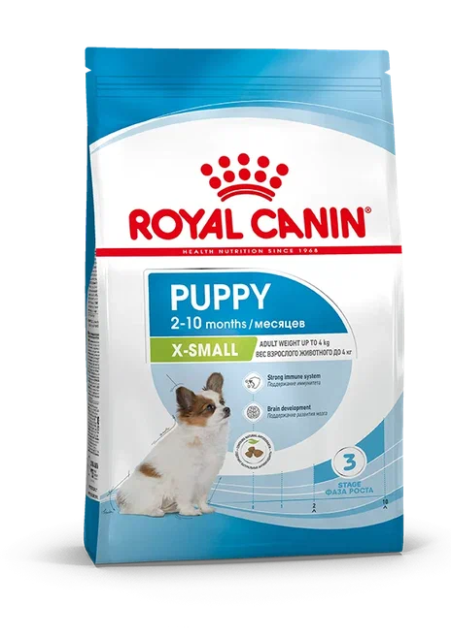 

Сухой корм для щенков Royal Canin X-Small Puppy, для миниатюрных пород 1,5 кг, X-Small Puppy