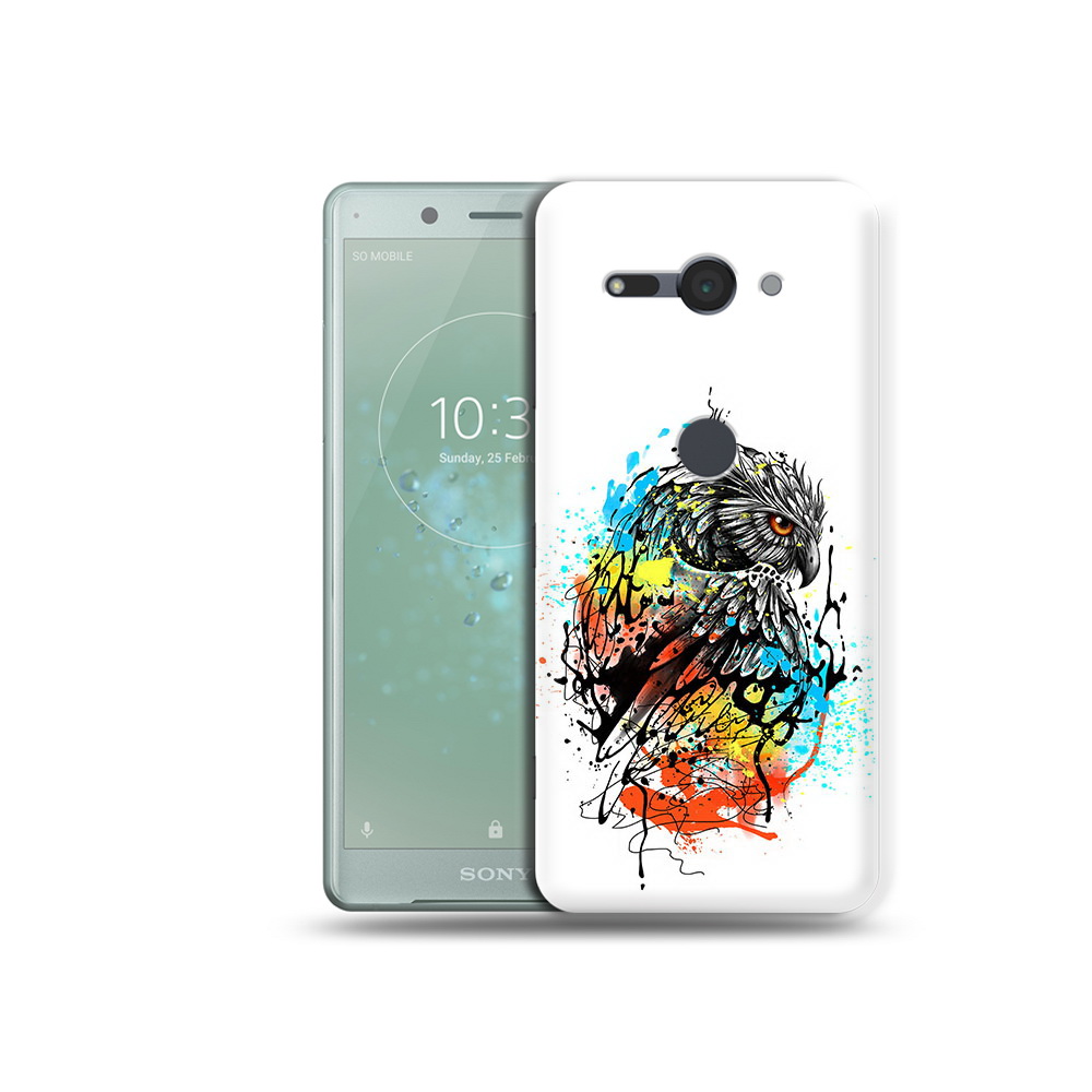 

Чехол MyPads Tocco для Sony Xperia XZ2 Compact Творческая сова, Прозрачный, Tocco