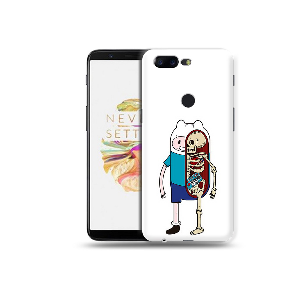 

Чехол MyPads Tocco для OnePlus 5T Финн скелет, Прозрачный, Tocco