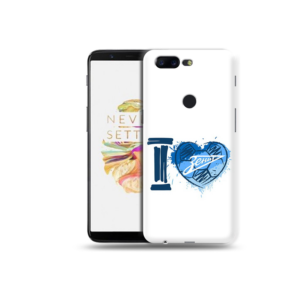 

Чехол MyPads Tocco для OnePlus 5T ФК я люблю зенит, Прозрачный, Tocco