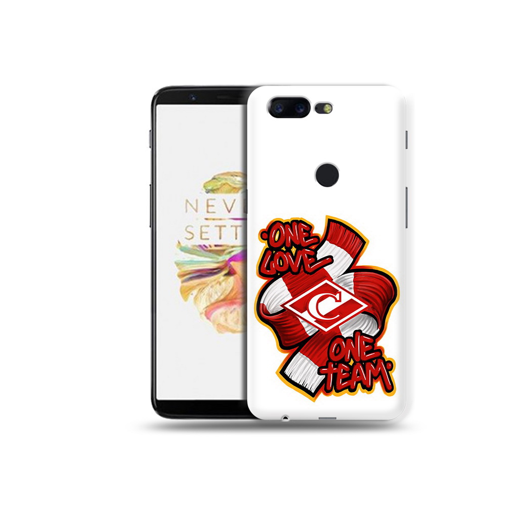 

Чехол MyPads Tocco для OnePlus 5T ФК спарак 1 любовь, Прозрачный, Tocco
