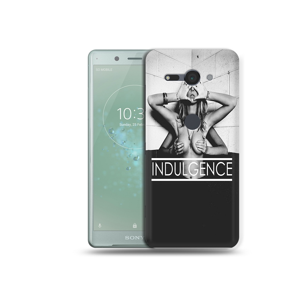 

Чехол MyPads Tocco для Sony Xperia XZ2 Compact Страсть, Прозрачный, Tocco